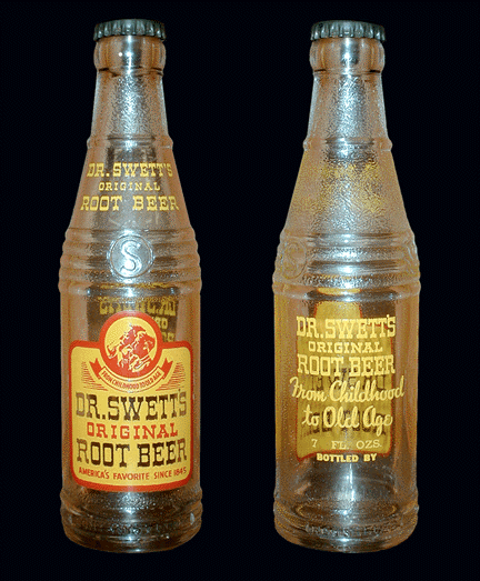 Dr. Swett's Original Root Beer [Statement advertising sale of these bottles 